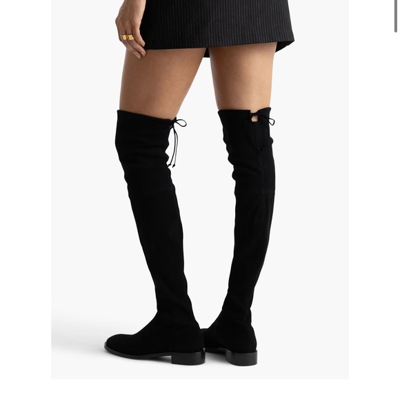 Stuart Weitzman Women's Black Over-the-Knee Boots - Picture 17 of 17